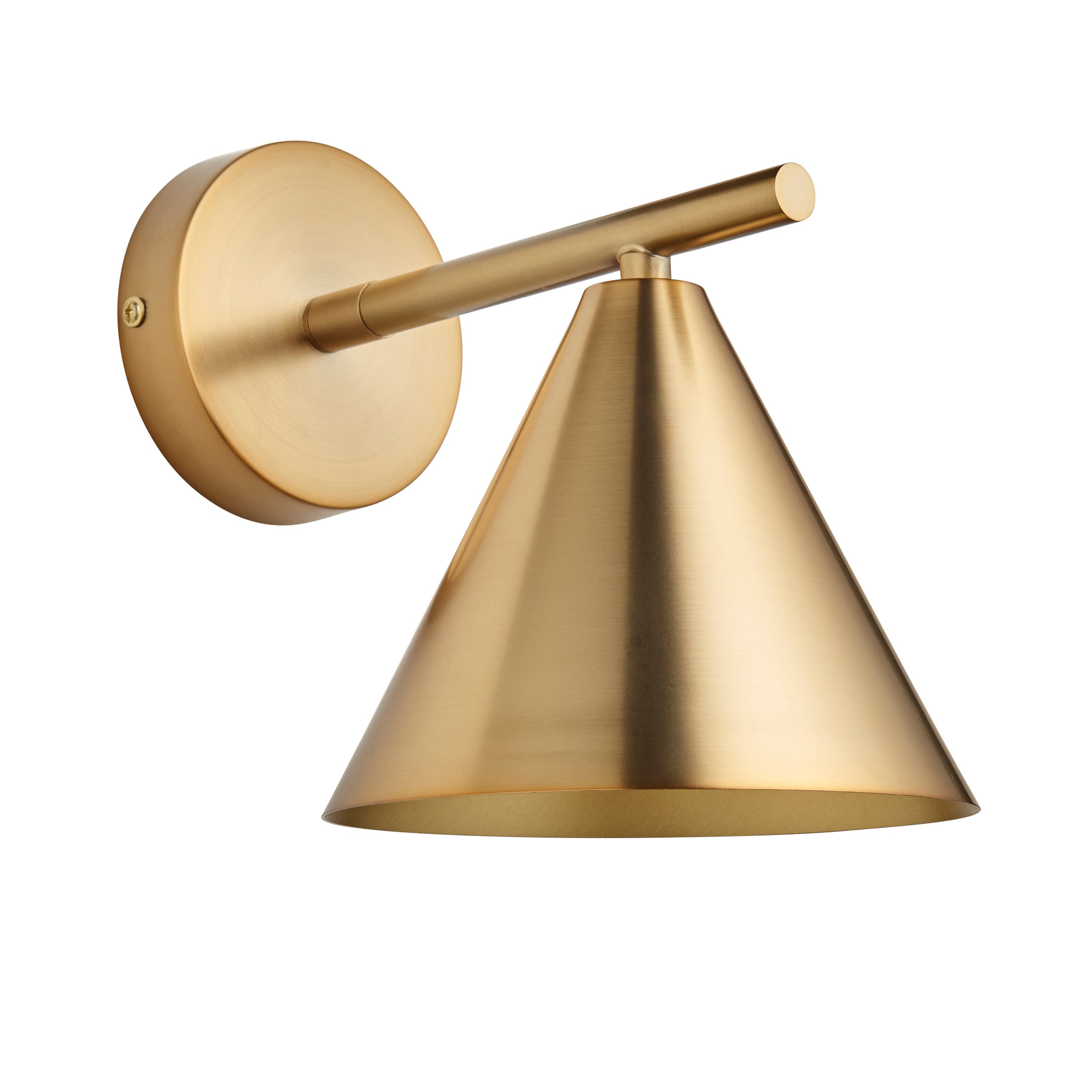 Ariana Antique Brass Wall Light